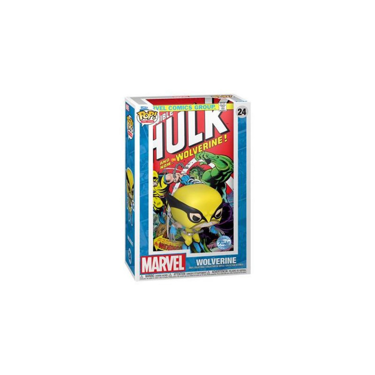 Funko Figurine Funko Pop Comic Cover Marvel Hulk 181