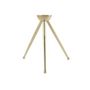 Voir la diapositive 3 : Paris Prix Table d'Appoint Design  Rodriga  53cm Or & Gris