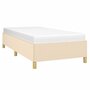 Voir la diapositive 3 : VIDAXL Cadre de lit sans matelas creme 80x200 cm tissu