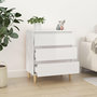 Voir la diapositive 3 : VIDAXL Buffet Blanc brillant 60x35x70 cm Bois d'ingenierie