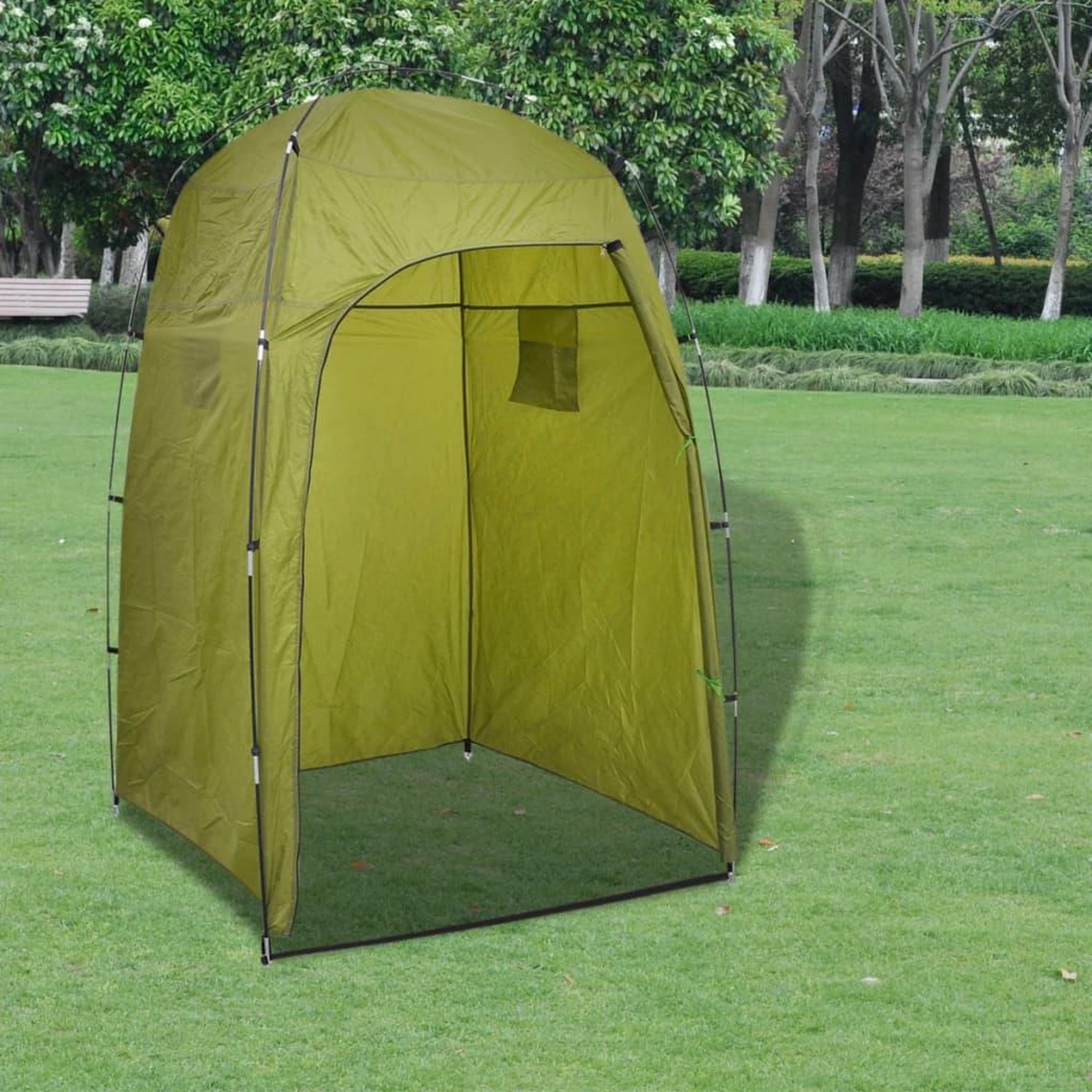 Voir la diapositive 2 : VIDAXL Toilette portable de camping avec tente 10+10 L