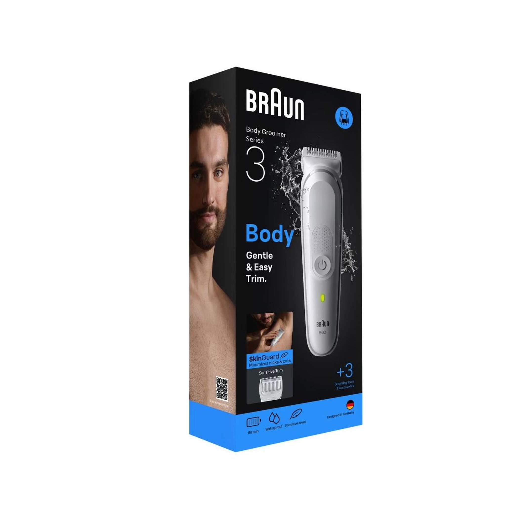 Voir la diapositive 2 : BRAUN Tondeuse corps rechargeable - BG3530