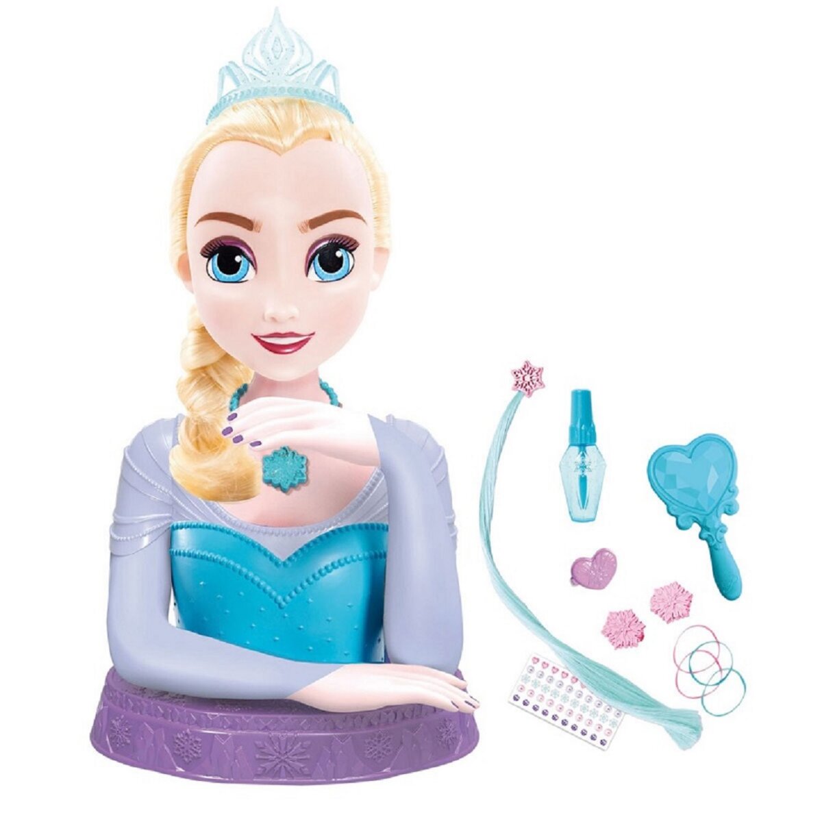 Promo Disney tête à coiffer deluxe elsa - la reine des neiges 2