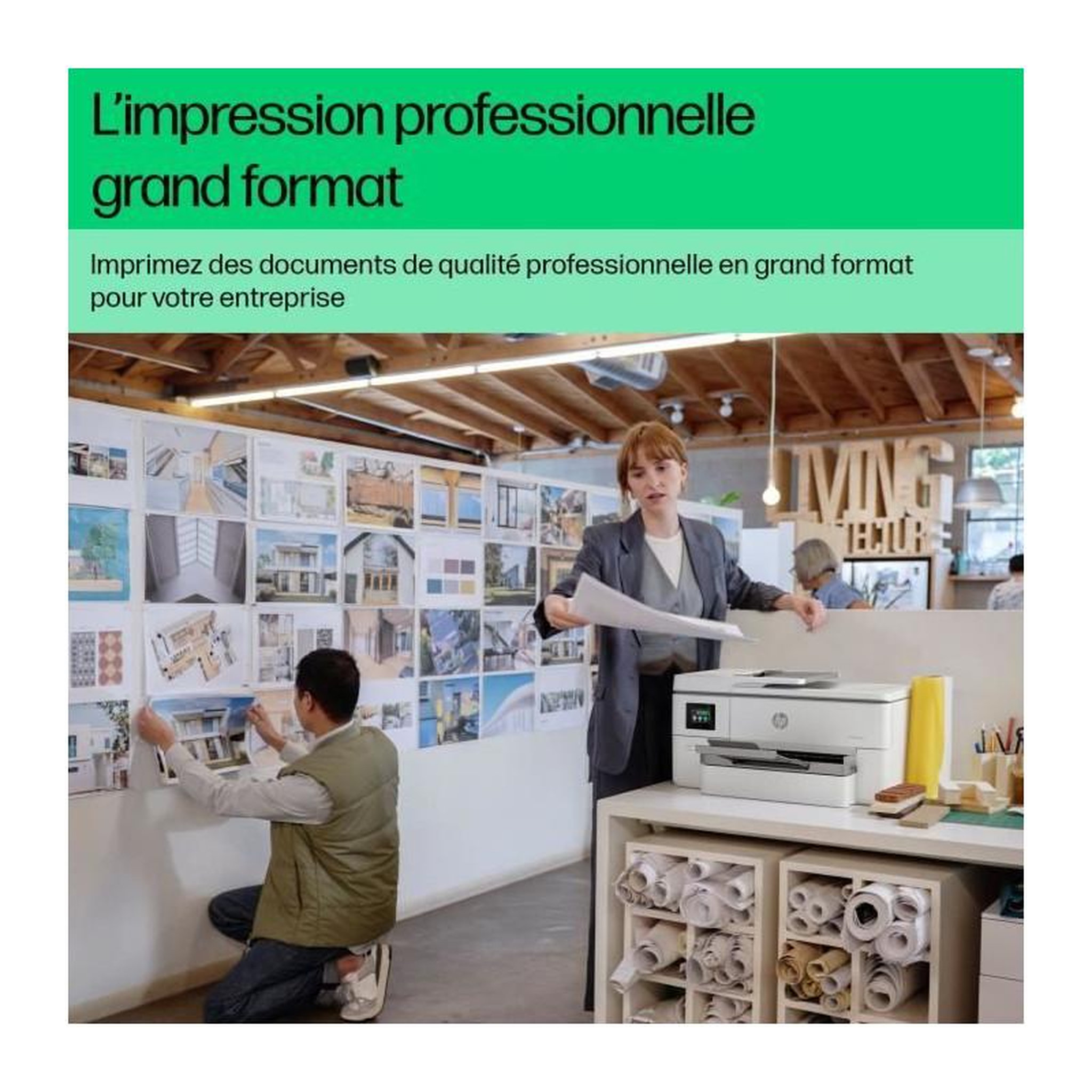 Voir la diapositive 5 : HP Imprimante HP OfficeJet Pro 9720e