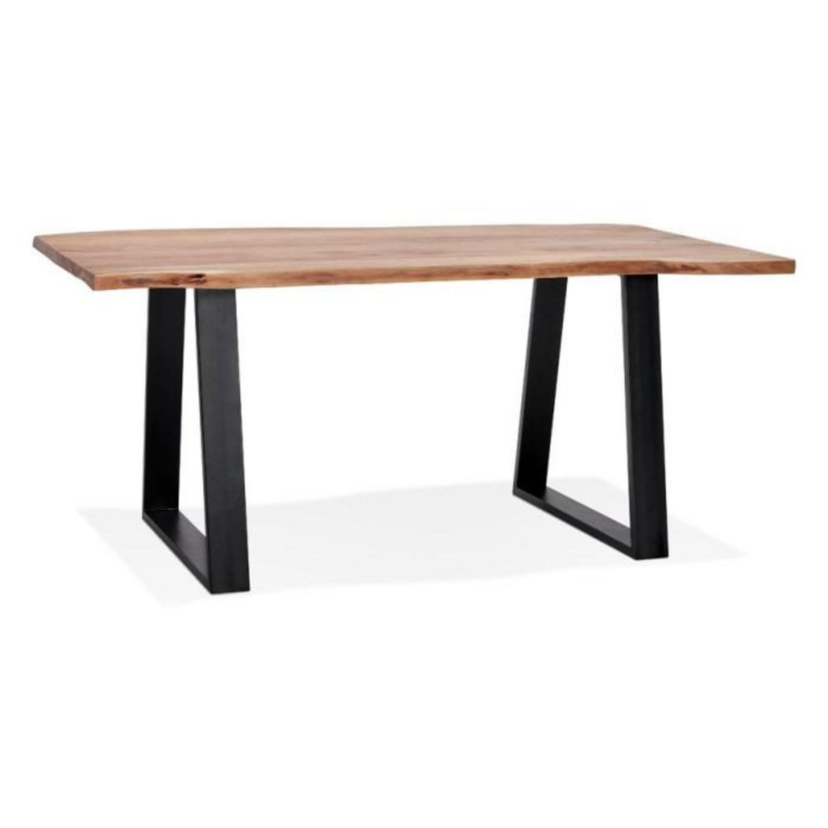 Paris Prix Table de Repas  Azimato  160cm Naturel & Noir