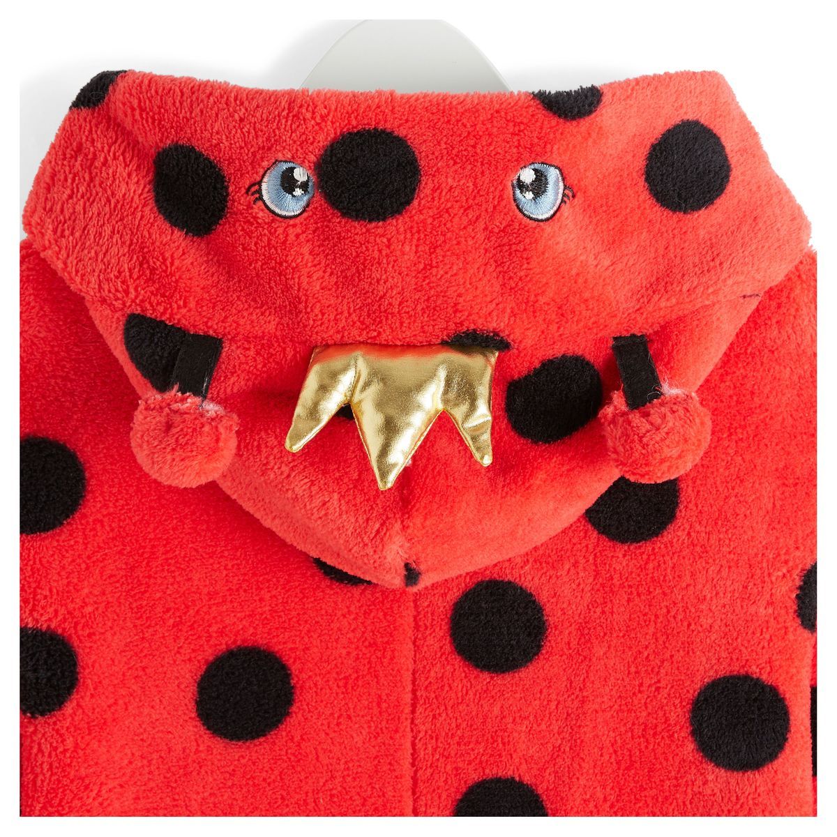 IN EXTENSO Combinaison en velours coccinelle fille