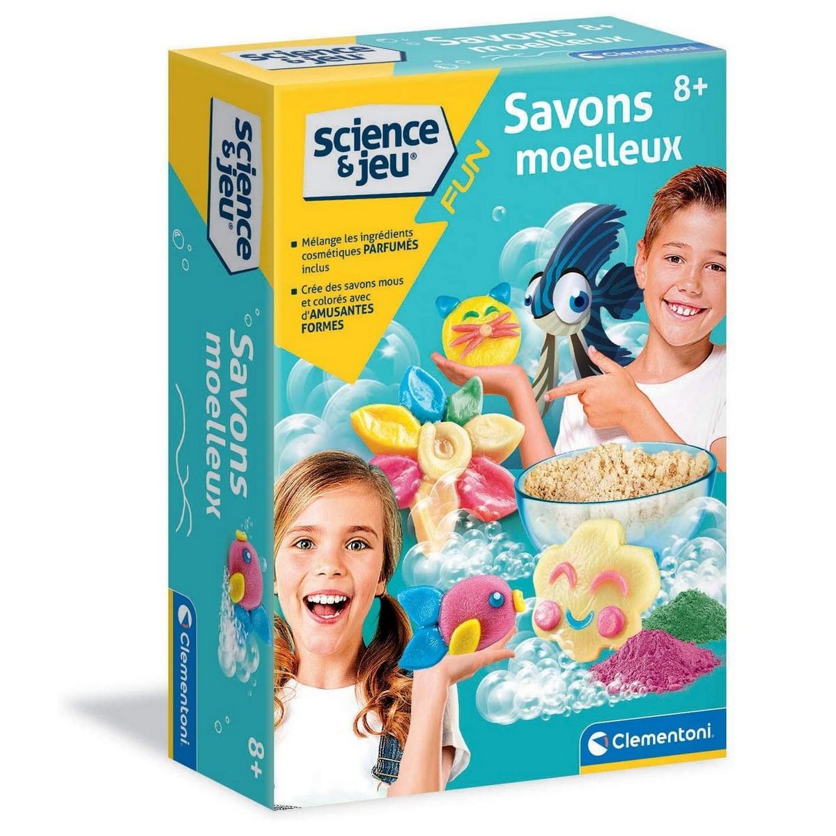 CLEMENTONI Science et jeu : Savons moelleux