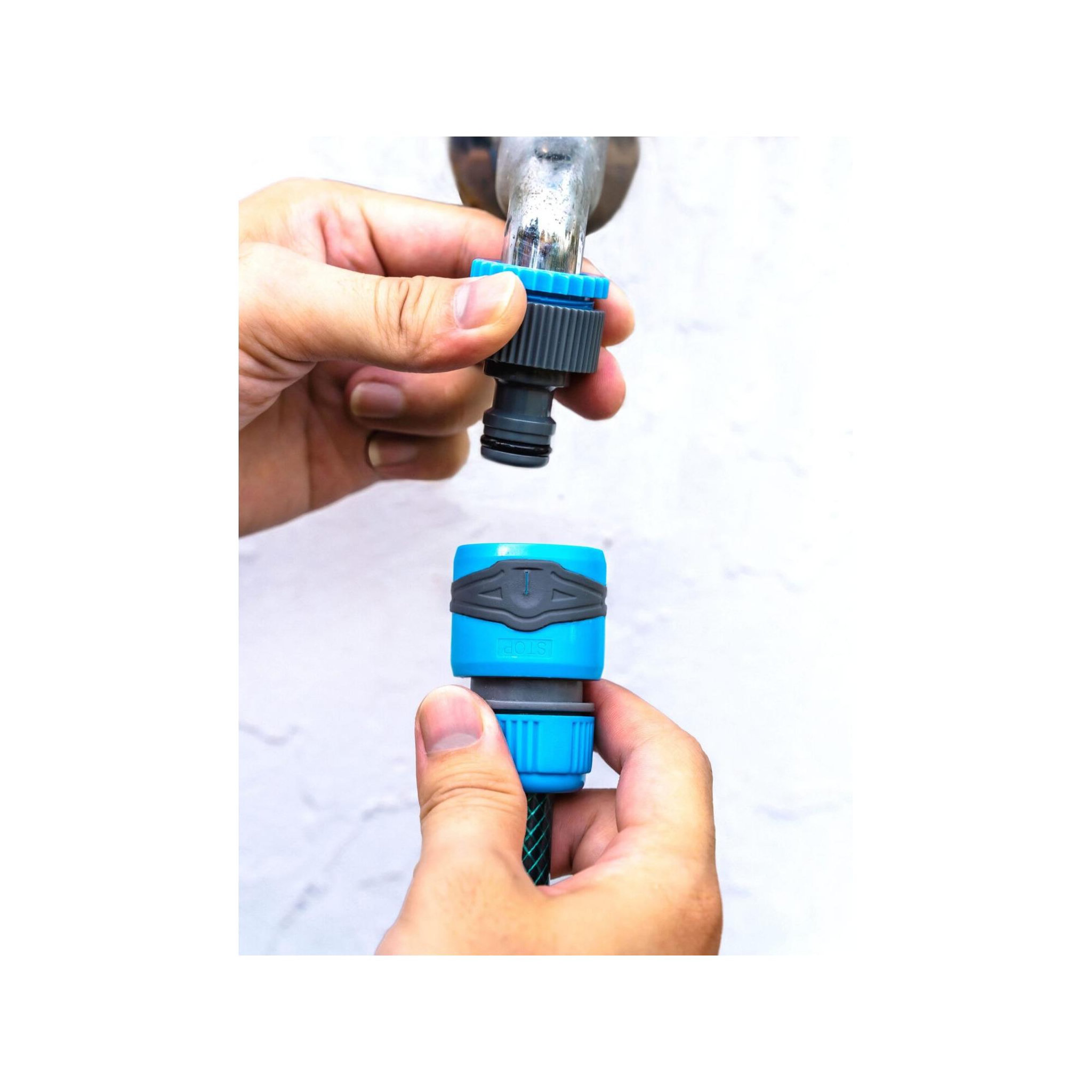 Voir la diapositive 6 : SUAN Pistolet d'arrosage et nettoyage - suan - 3 jets ajustables - kit complet avec raccords d'arrosage