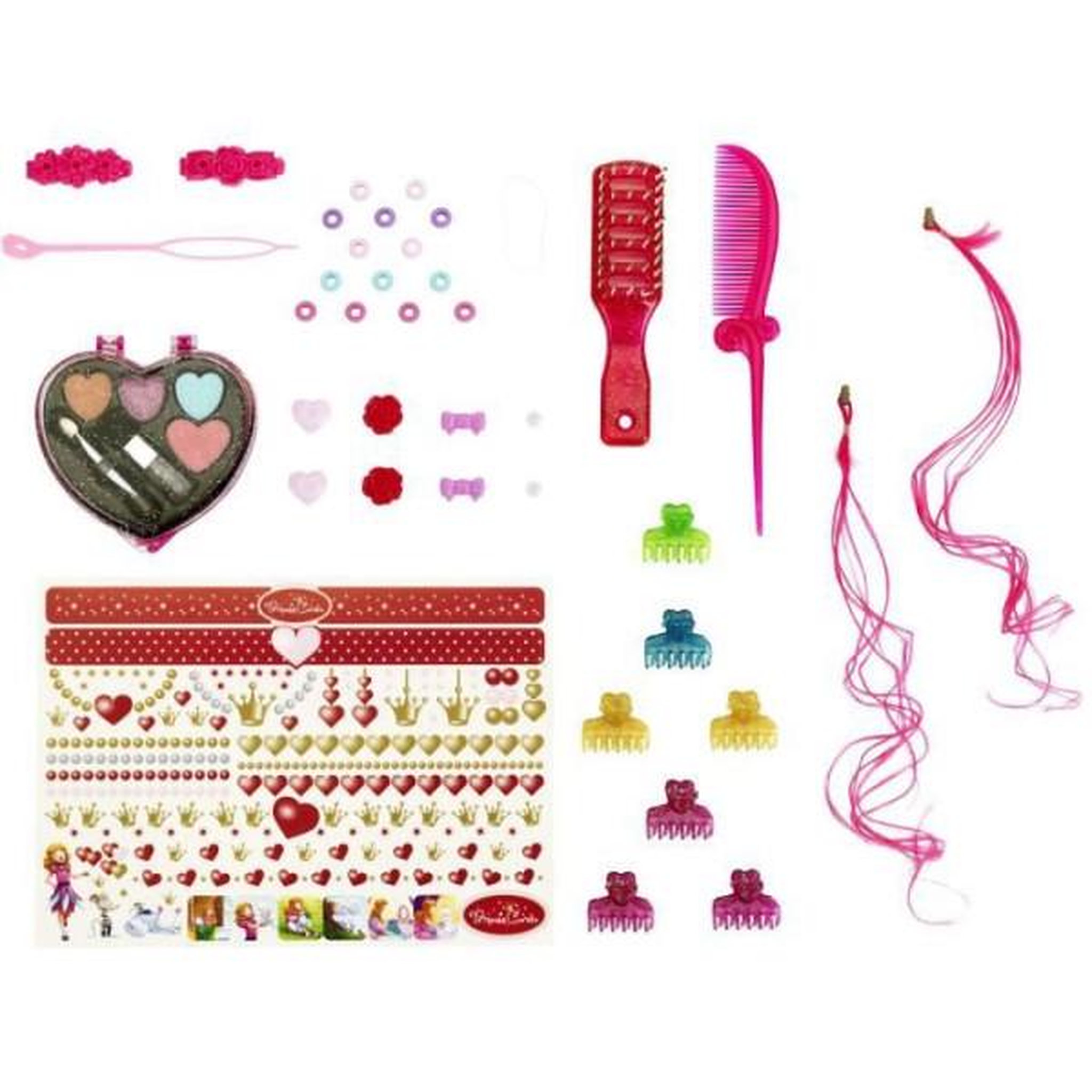 Voir la diapositive 3 : Klein Tete a coiffer et a maquiller Princess Coralie Little Sophia avec accessoires - KLEIN