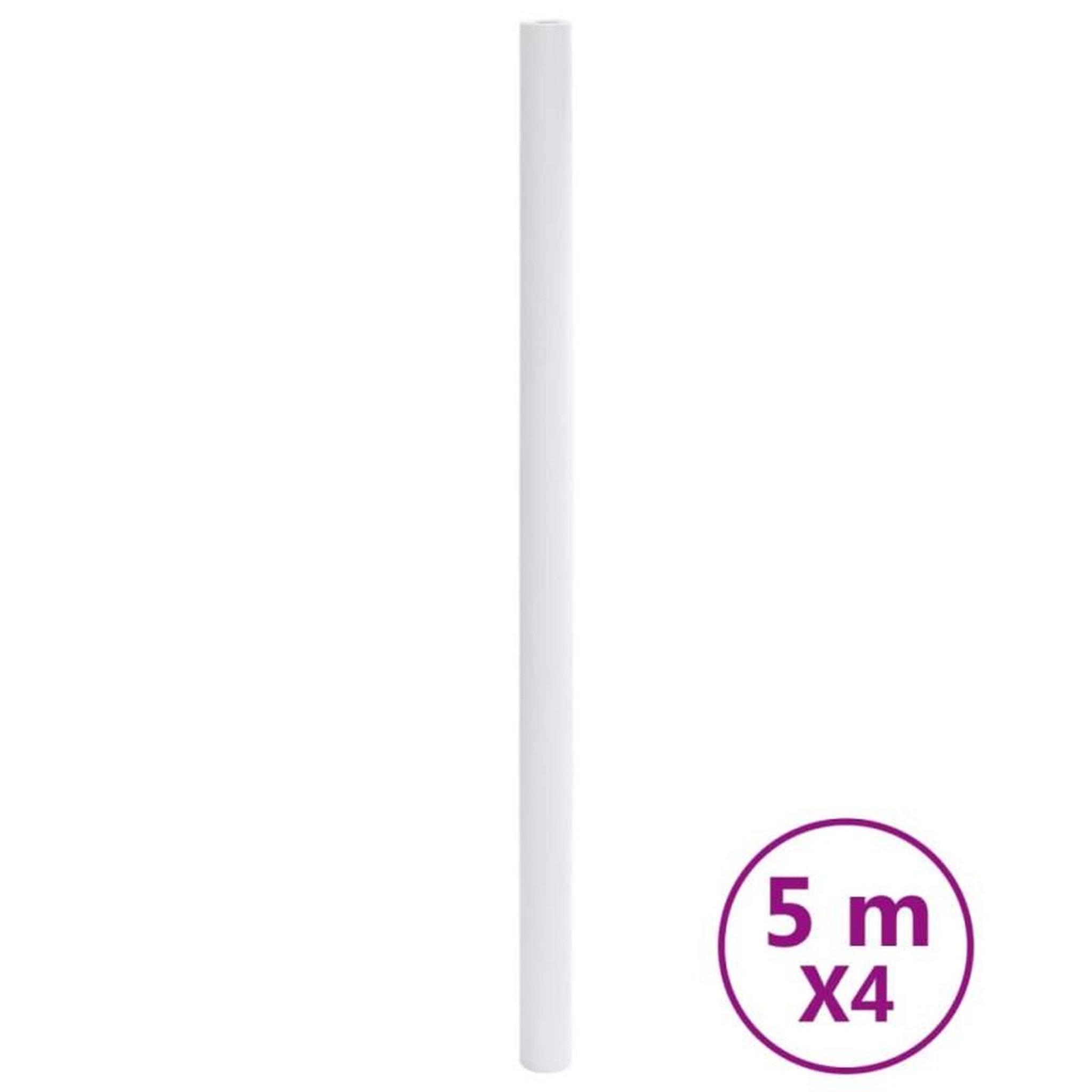 Voir la diapositive 2 : VIDAXL Autocollants auto adhésifs pour meuble blanc mat 90x500 cm PVC