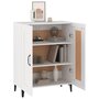 Voir la diapositive 4 : VIDAXL Buffet Blanc 69,5x34x90 cm Bois d'ingenierie