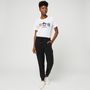 Voir la diapositive 1 : INEXTENSO Pantalon noir uni femme