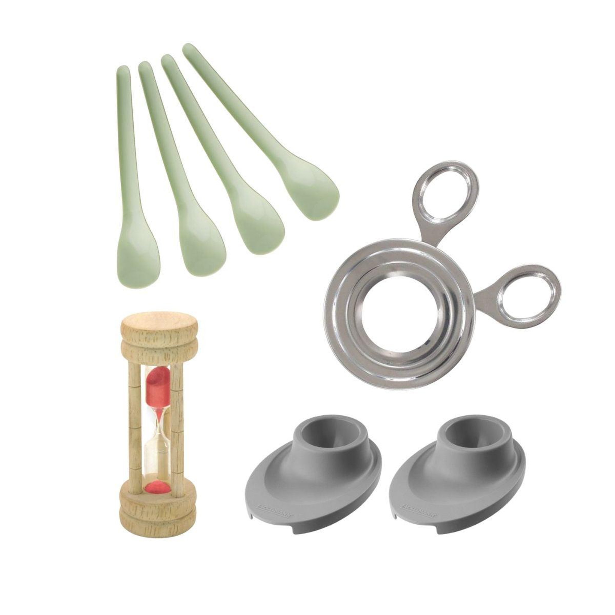 Fackelmann Ensemble de 4 ustensiles de cuisine pour la cuisson des œufs fackelmann