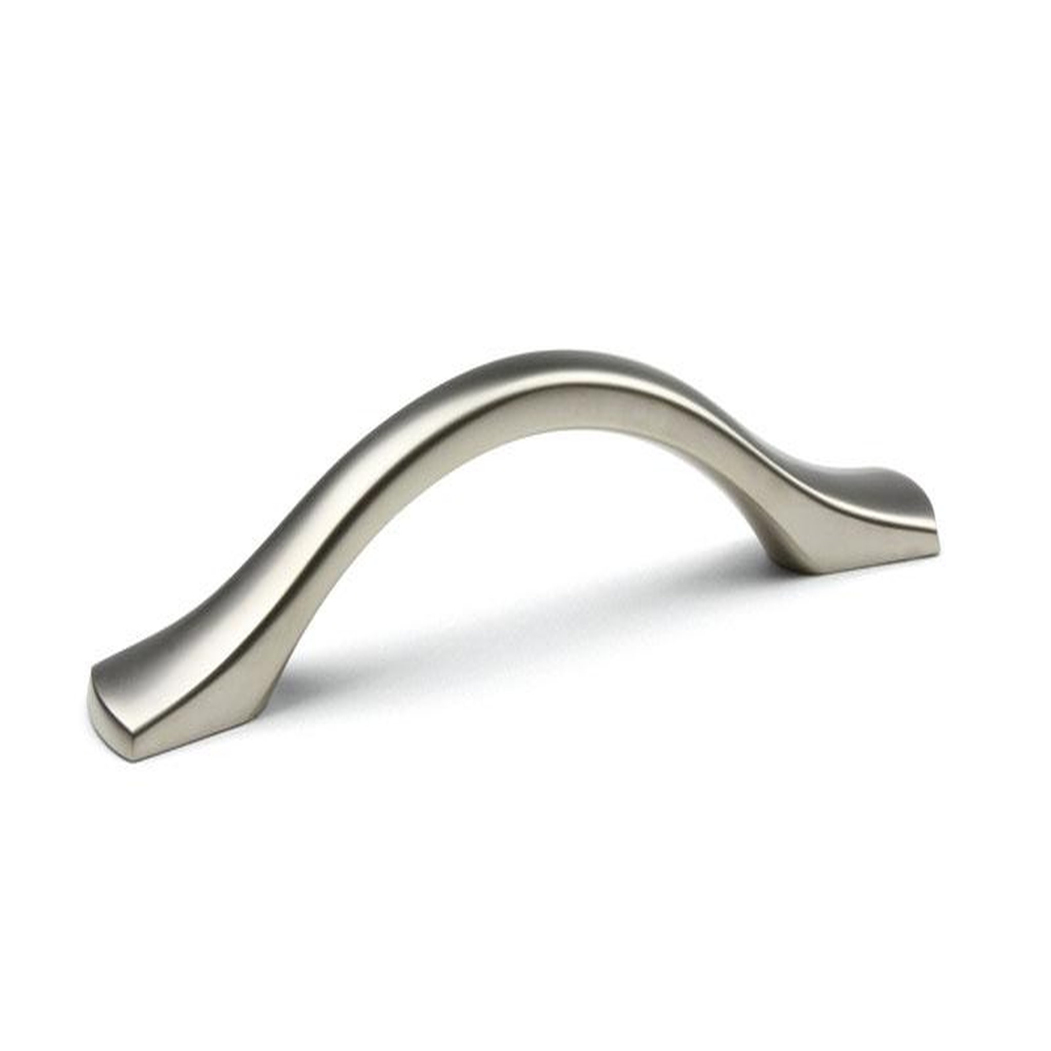 CENTRALE BRICO Poignée de meuble Palin 96 nickel mat + vis