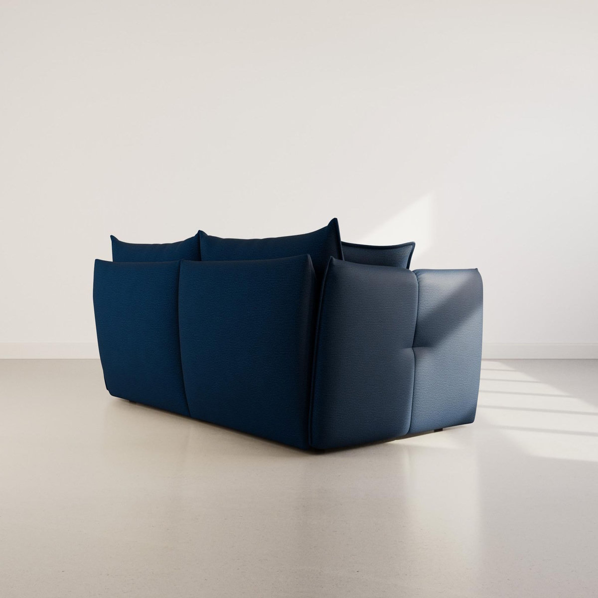 LISA DESIGN Cassiopee - canapé d'angle droit 4 places en tissu texturé