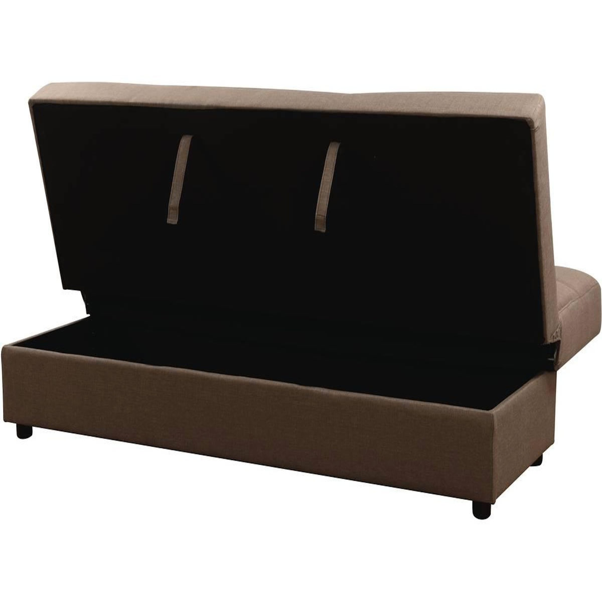 Habitat et Jardin Canapé Clic-Clac  Enzo  - 185 x 84 x 85 cm - 3 places - Taupe