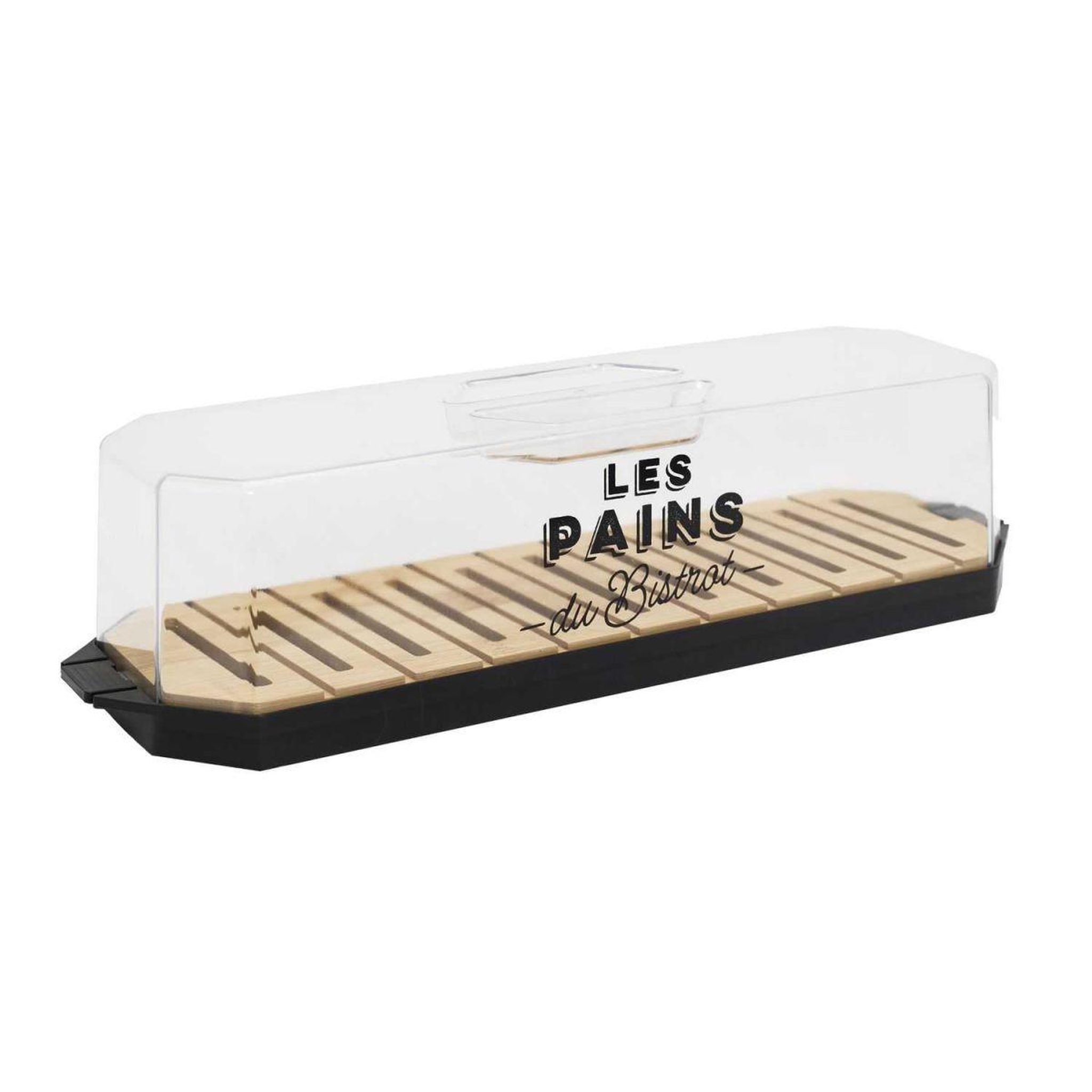 COOK CONCEPT Boîte à pain  bistrot  40cm transparent
