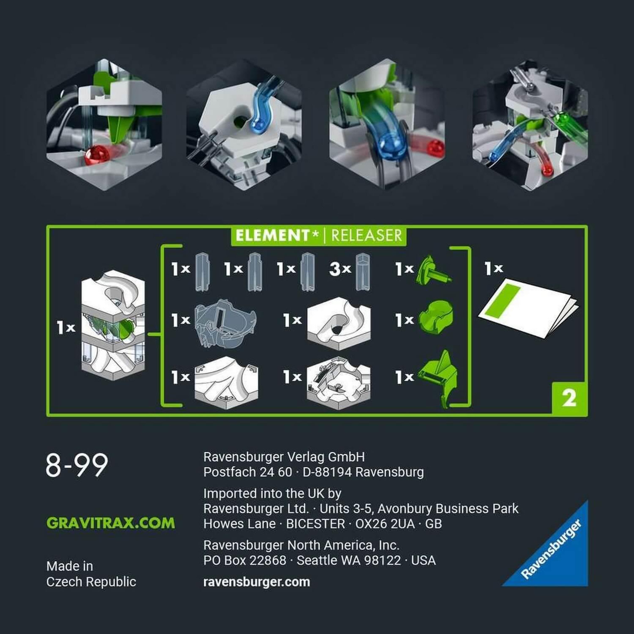 Voir la diapositive 3 : RAVENSBURGER Ravensburger - GraviTrax Pro Element Releaser Expansion Kit 274864
