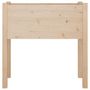 Voir la diapositive 4 : VIDAXL Jardinieres 2 pcs 70x31x70 cm bois de pin massif