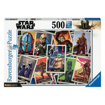 RAVENSBURGER Puzzle 500 p baby yoda star wars mandalorian