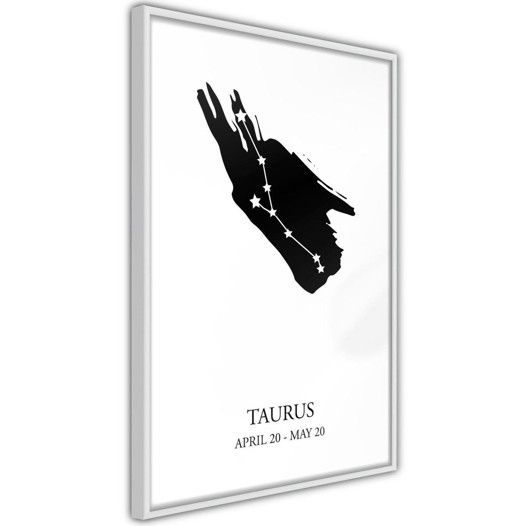 Paris Prix Affiche Murale Encadrée  Zodiac Taurus I