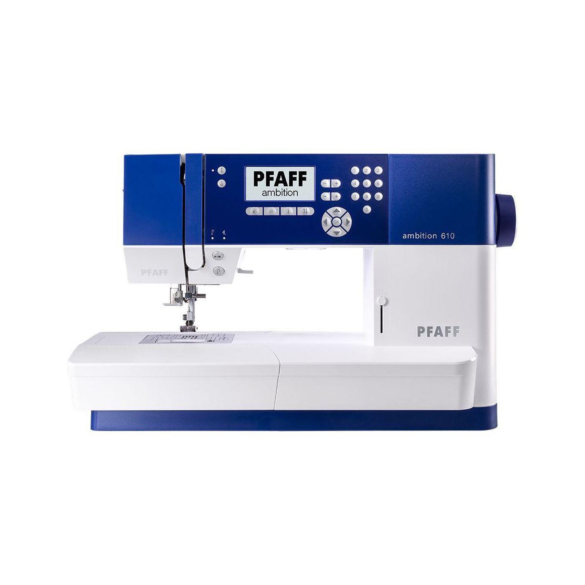 Voir la diapositive 1 : Pfaff Machine à coudre Ambition 610