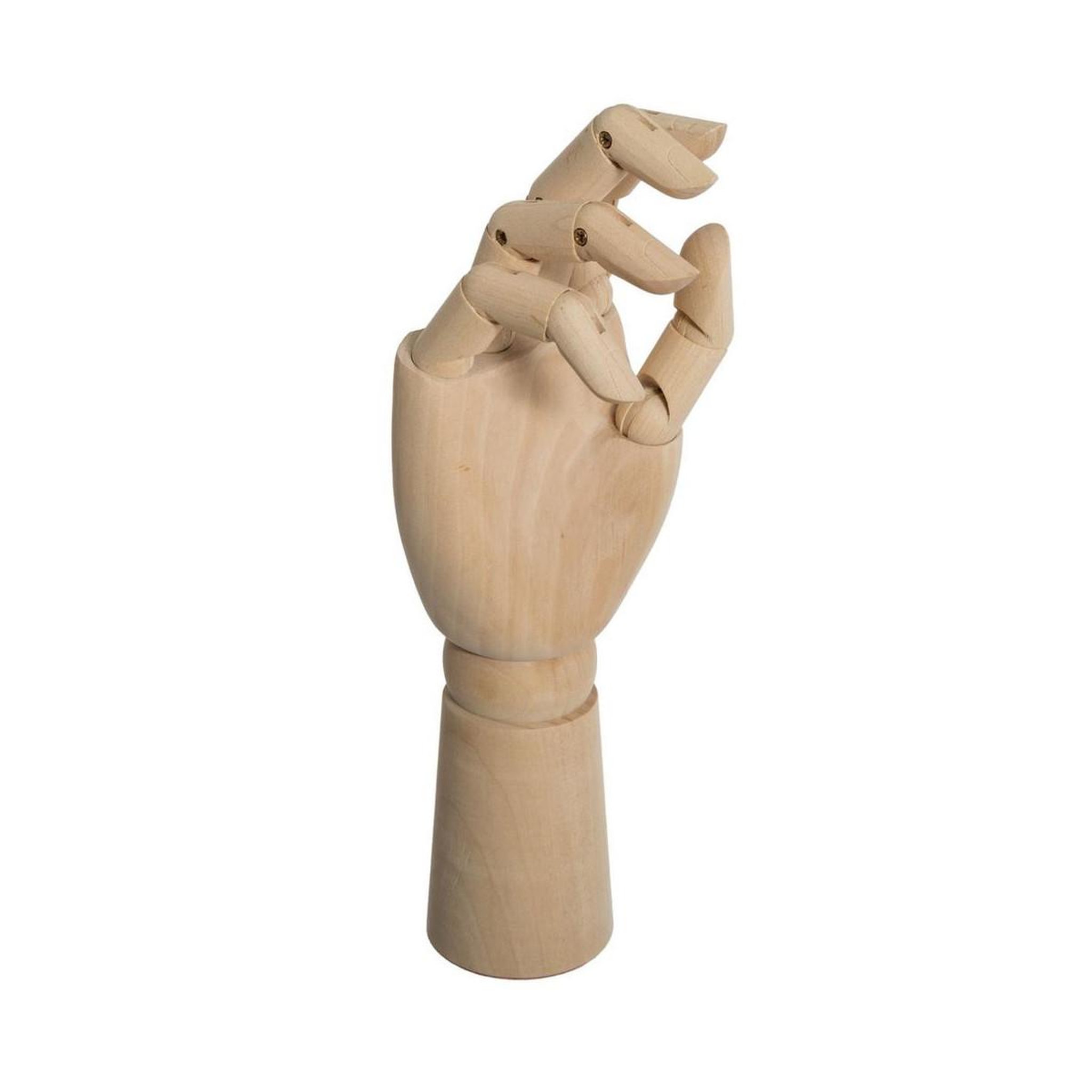 ATMOSPHERA Main déco en bois  collect  30cm naturel