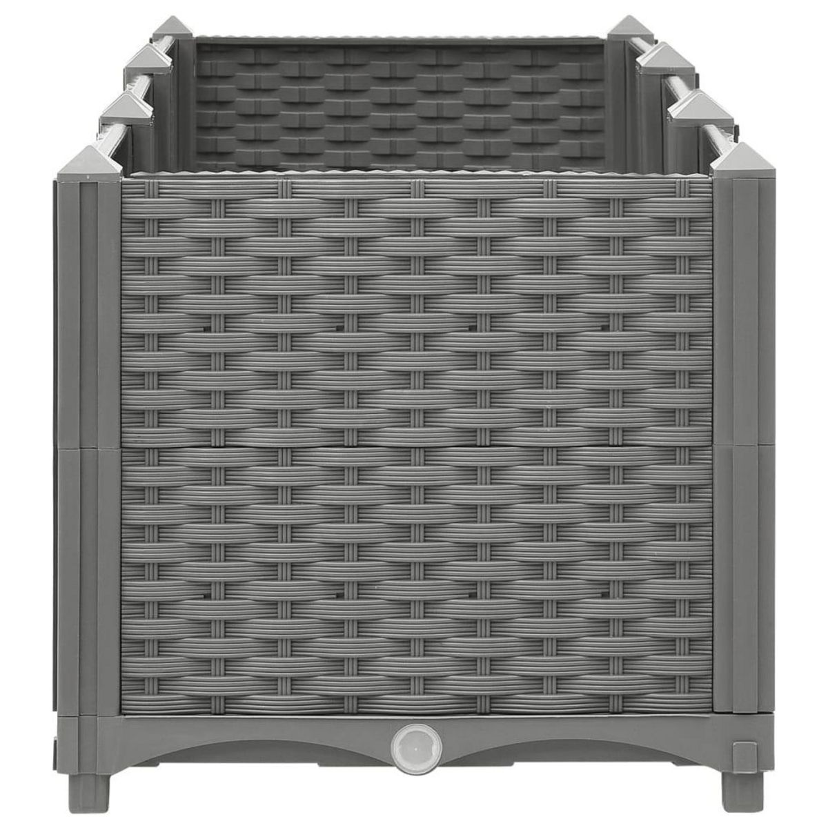 VIDAXL Lit sureleve 120x40x38 cm Polypropylene