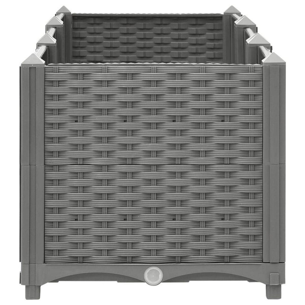 VIDAXL Lit sureleve 120x40x38 cm Polypropylene