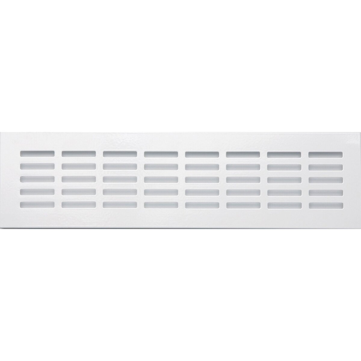 CENTRALE BRICO Grille d'aération aluminium anodisé, L.30 x l.8 cm