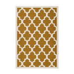 Paris Prix Tapis Vintage à Poils Courts  Manolya  Or & Ivoire. Coloris disponibles : Jaune