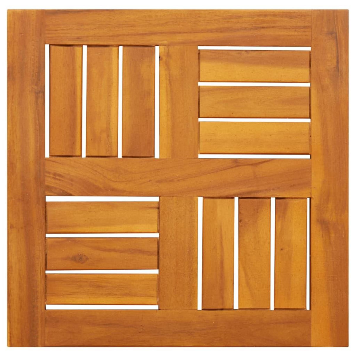 VIDAXL Dessus de table 40x40x2 cm carre bois massif d'acacia