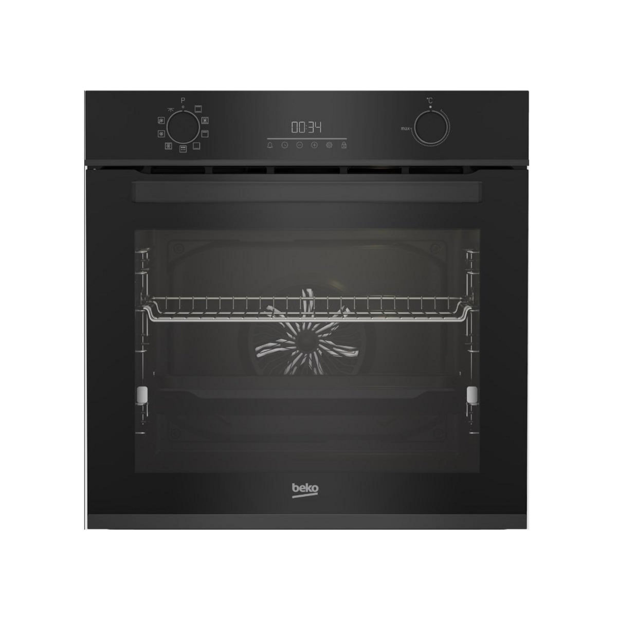 Beko Four intégrable 72l 60cm a  pyrolyse noir - BBIM13300DXPSE-1