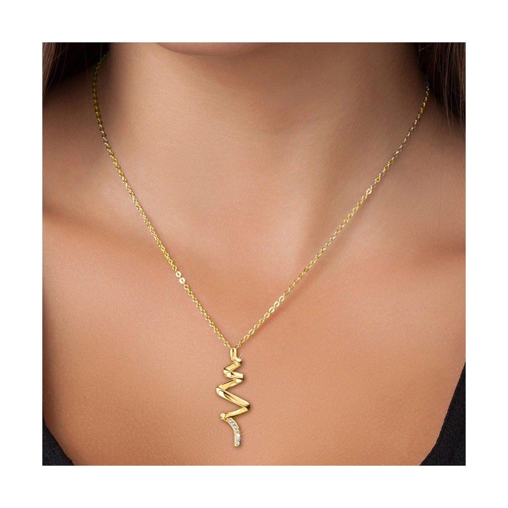 Voir la diapositive 2 : SC BOHEME Collier mode SC Bohème orné de Cristaux scintillants