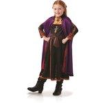 RUBIES Panoplie déguisement + tresse Anna taille 7/8 ans - La reine des neiges