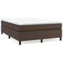 Voir la diapositive 2 : VIDAXL Cadre de lit sans matelas marron 140x190 cm similicuir