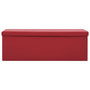 Voir la diapositive 3 : VIDAXL Banc de rangement pliable Rouge bordeaux PVC