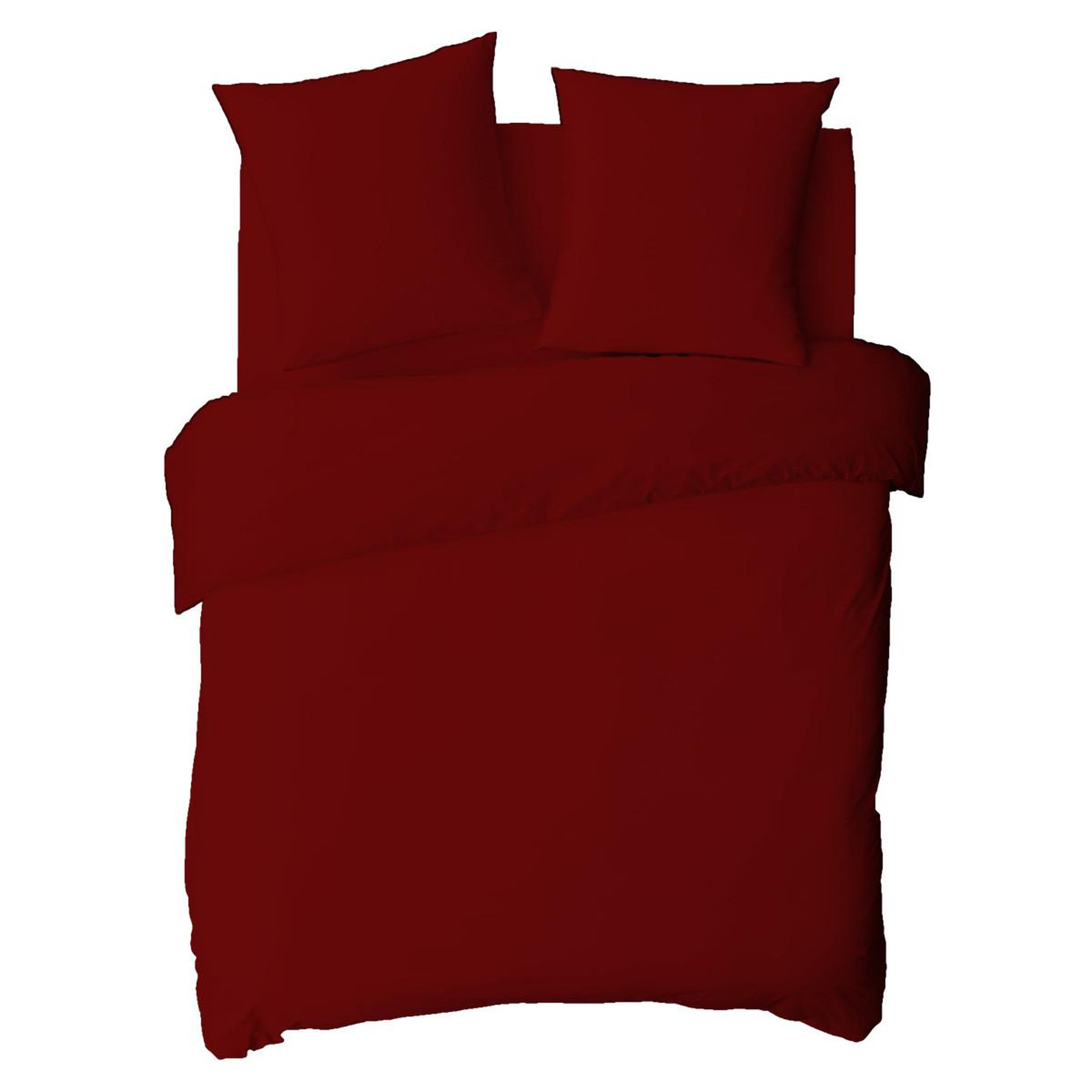 Voir la diapositive 3 : FUTURE HOME Drap housse en coton 57 fils uni bonnet 25cm