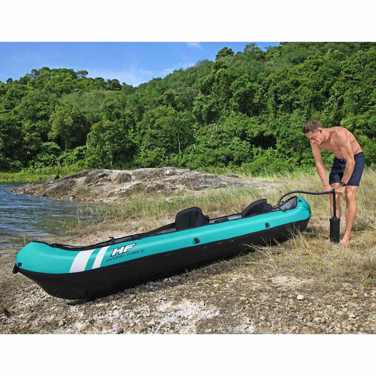 BESTWAY Bestway Kayak gonflable Hydro-Force Ventura X2 330x86 cm