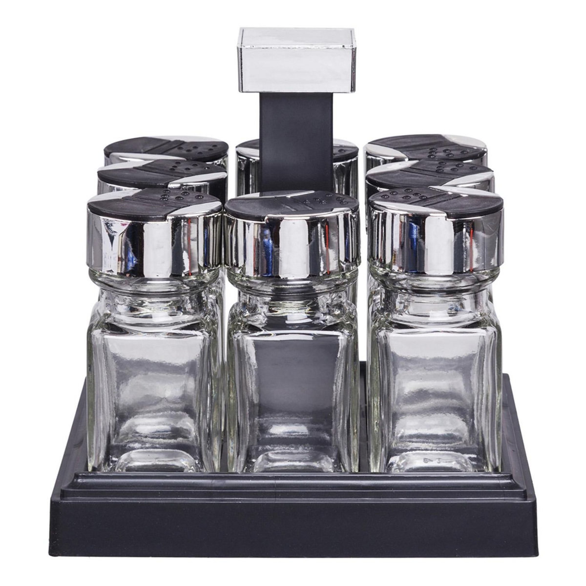 Saveur et dégustation Carrousel à épices 10 Pots Cooking - Noir