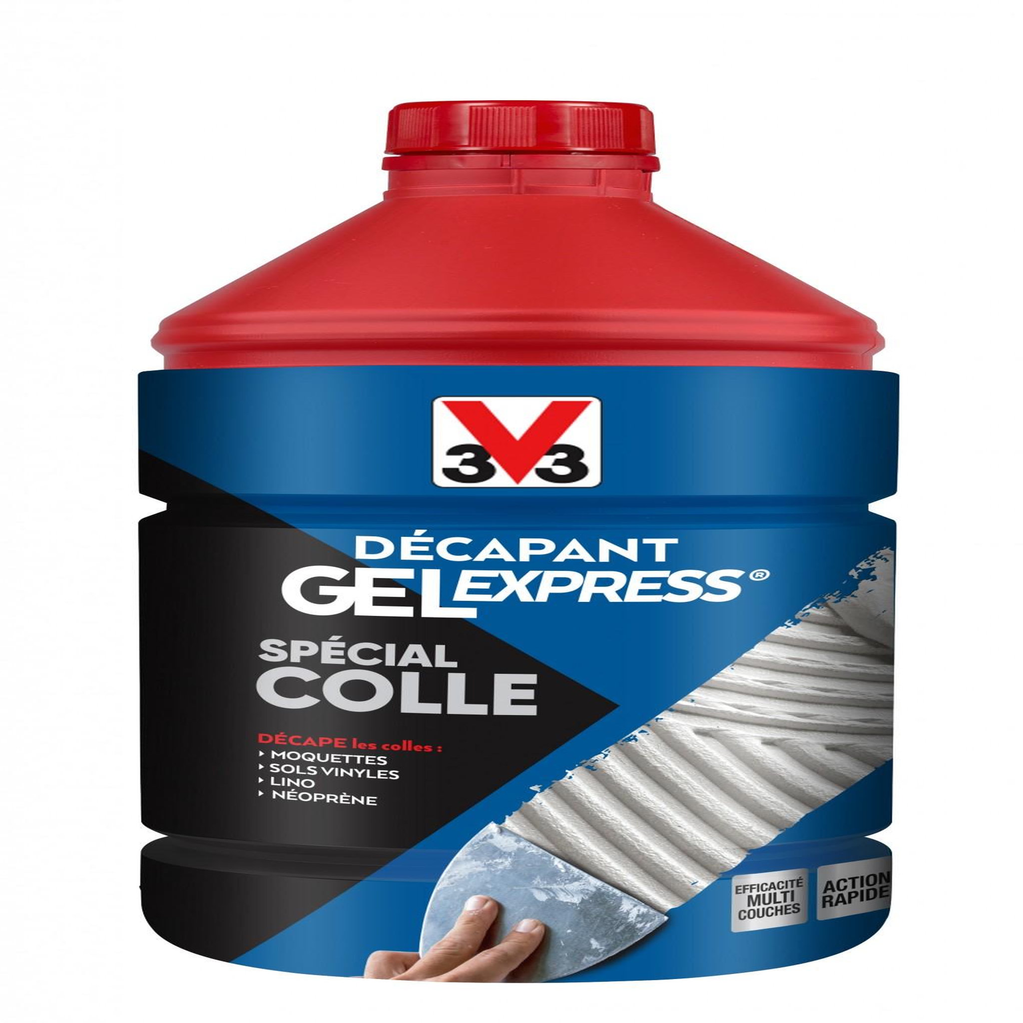 CENTRALE BRICO Décapant colle V33 Gel express, 2 l