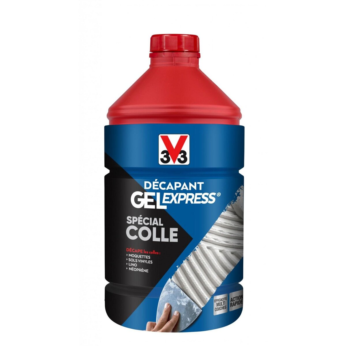 CENTRALE BRICO Décapant colle V33 Gel express, 2 l