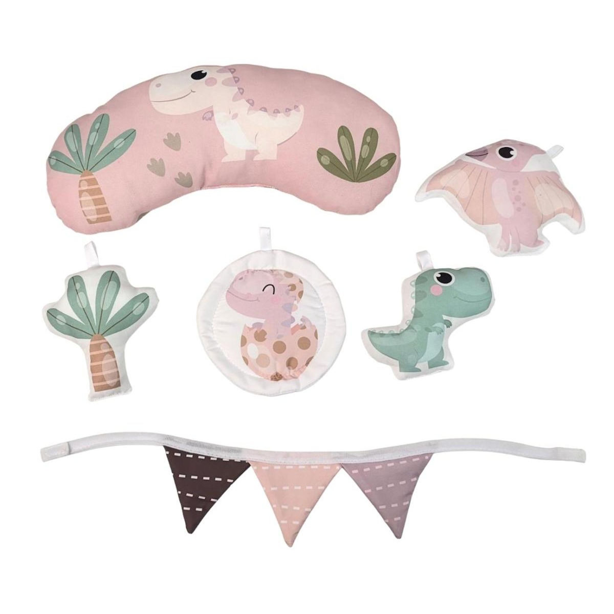 MILLY MALLY Tapis d'éveil TinyMini Dino Rose