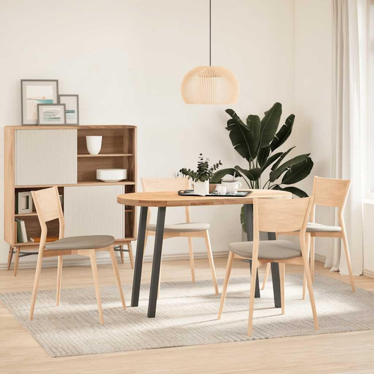 VIDAXL Pieds de table basse 4 pcs anthracite 72 cm acier