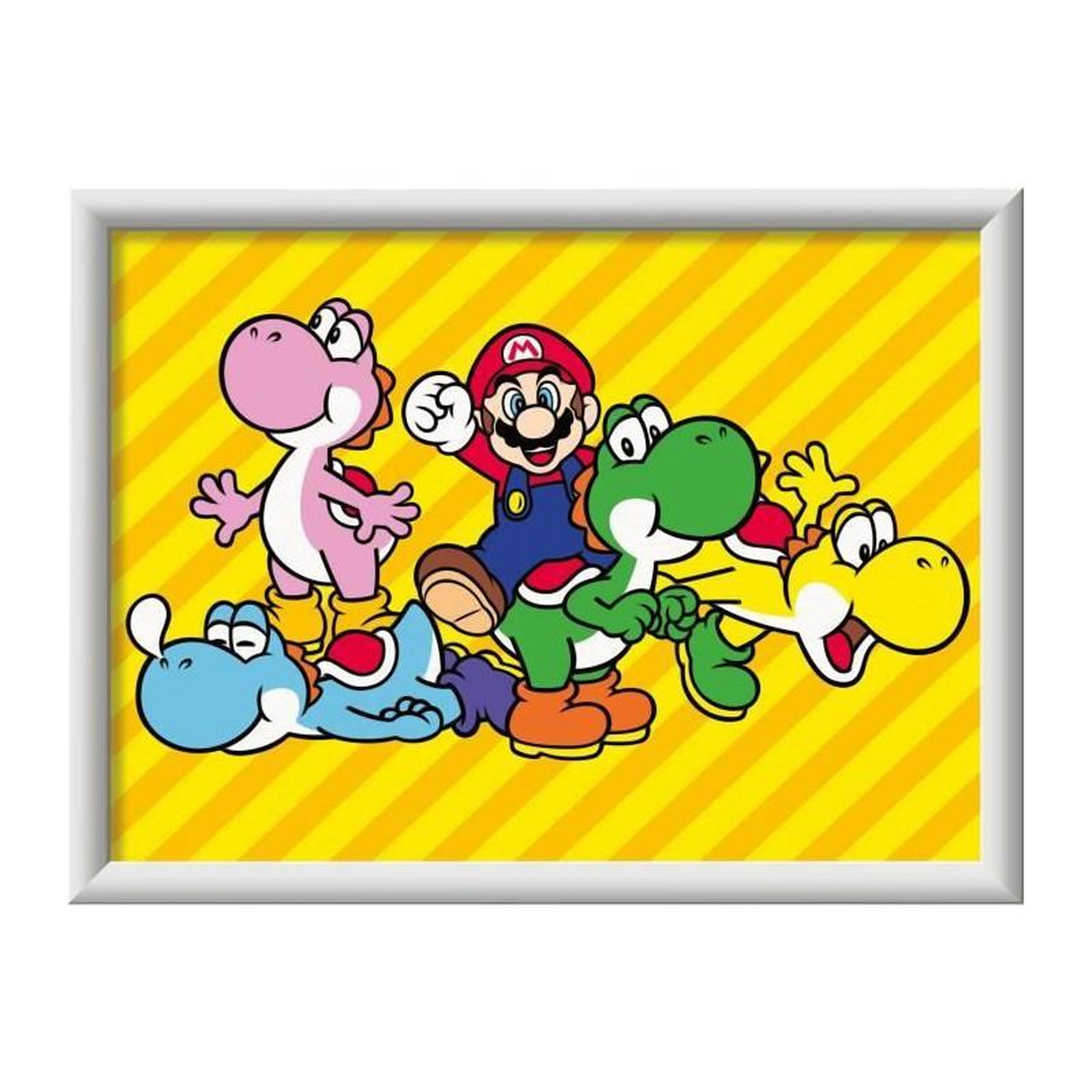 Voir la diapositive 2 : RAVENSBURGER CreArt Kids 18x24cm Super Mario, Kit de peinture par numéros Numéro d'Art, Des 7 ans, 25529, Ravensburger