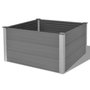Voir la diapositive 3 : VIDAXL Lit sureleve de jardin WPC 100x100x54 cm Gris