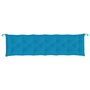 Voir la diapositive 4 : VIDAXL Coussin de banc de jardin bleu clair 200x50x7 cm tissu oxford