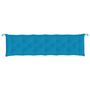 Voir la diapositive 4 : VIDAXL Coussin de banc de jardin bleu clair 200x50x7 cm tissu oxford