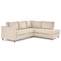Voir la diapositive 4 : LISA DESIGN Jake - canapé déhoussable d'angle droit 5 places en velours