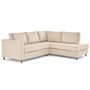 Voir la diapositive 4 : LISA DESIGN Jake - canapé déhoussable d'angle droit 5 places en velours